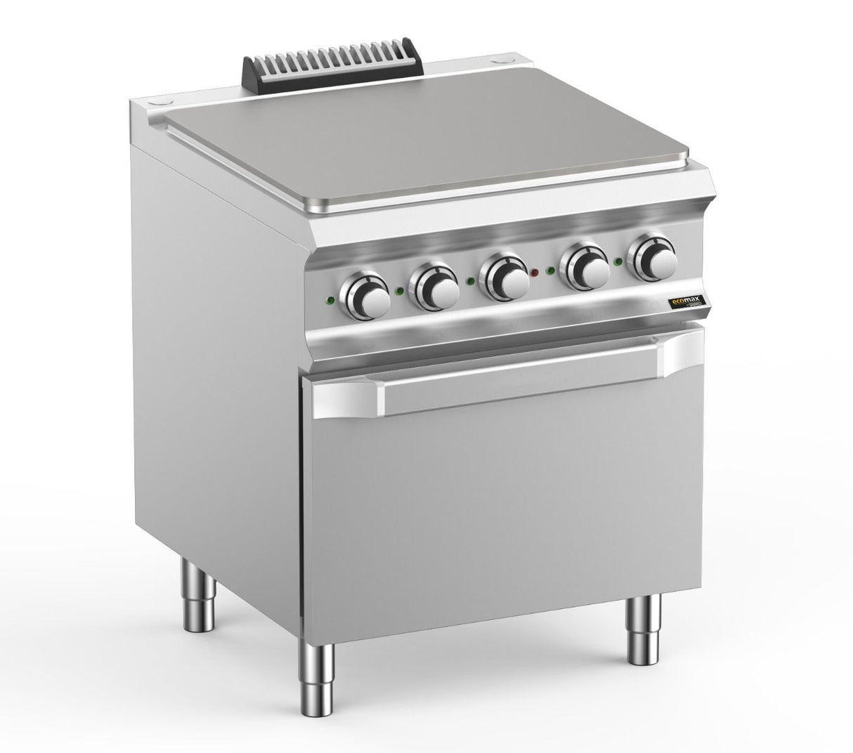 Hobart Ecomax HETPE77FE Solid Top Hob with Electric Oven