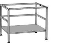 60-31-089 - Rational Open Stand for GN1/1 Oven