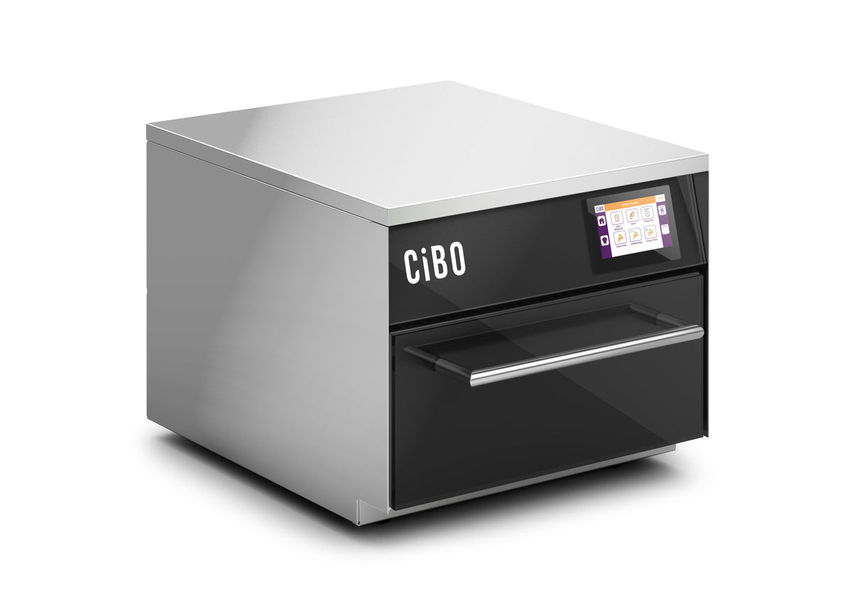CIBO/B - Countertop Fast Oven - Black Glass Front 2.7kw