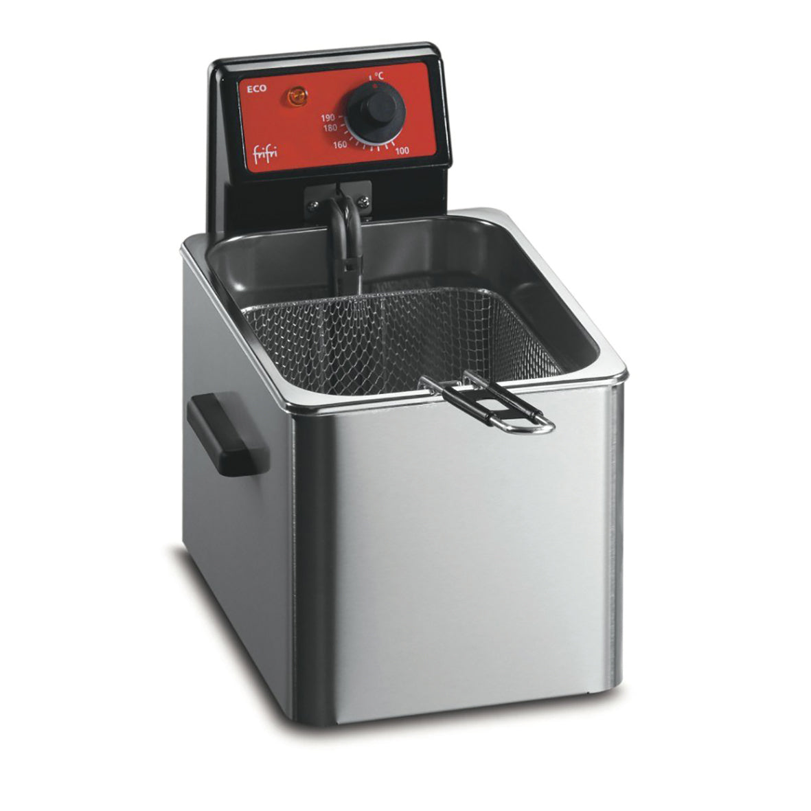 Eco 6 Electric Counter-top Single Tank Fryer – 1 Basket – W 254 mm – 3.2 kW