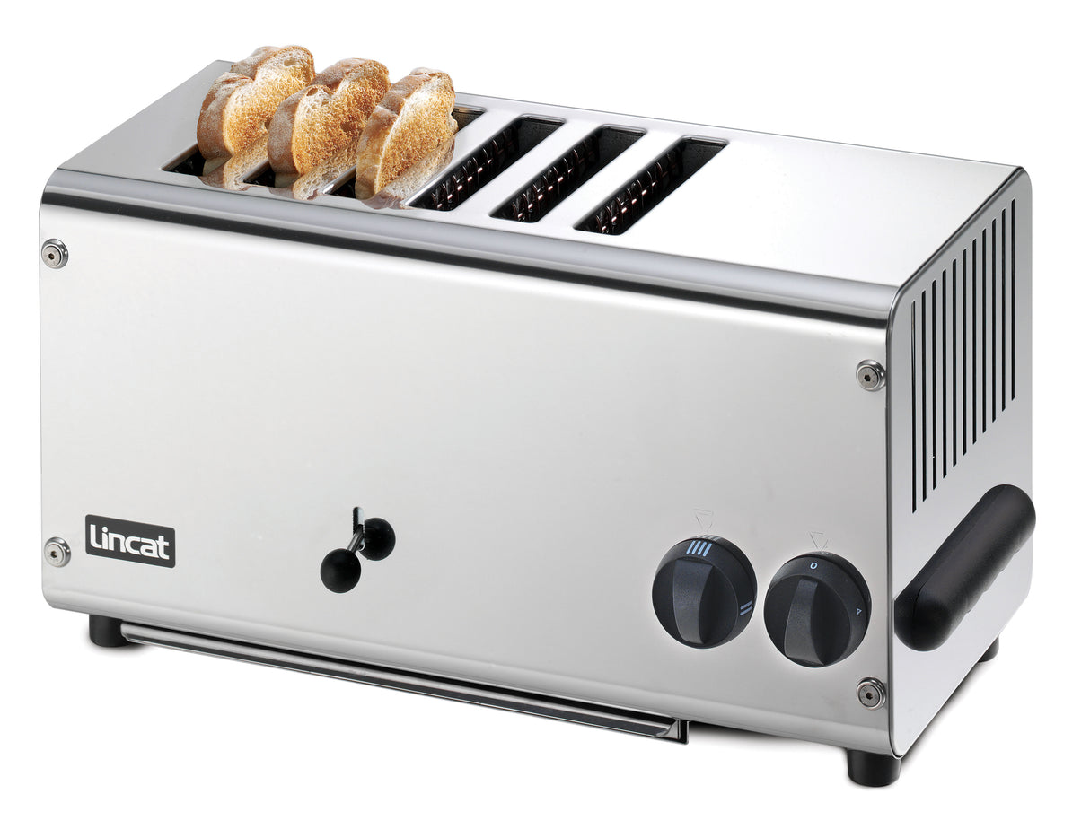 Lincat Electric Counter-top Slot Toaster - 6 Slots - W 482 mm - 3.0 kW