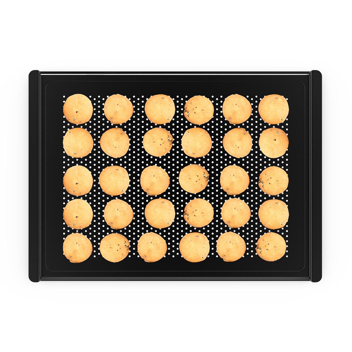 TG330 PERFORATED TEFLON COATED ALUMINIUM TRAY 460X330