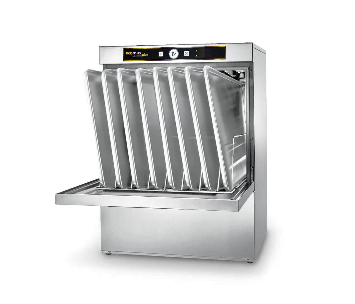 Hobart Ecomax Plus F515LS Large Chamber Undercounter Dishwasher (In-Built Softener)