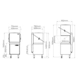 Classeq CP500-22 Pass Through Dishwasher