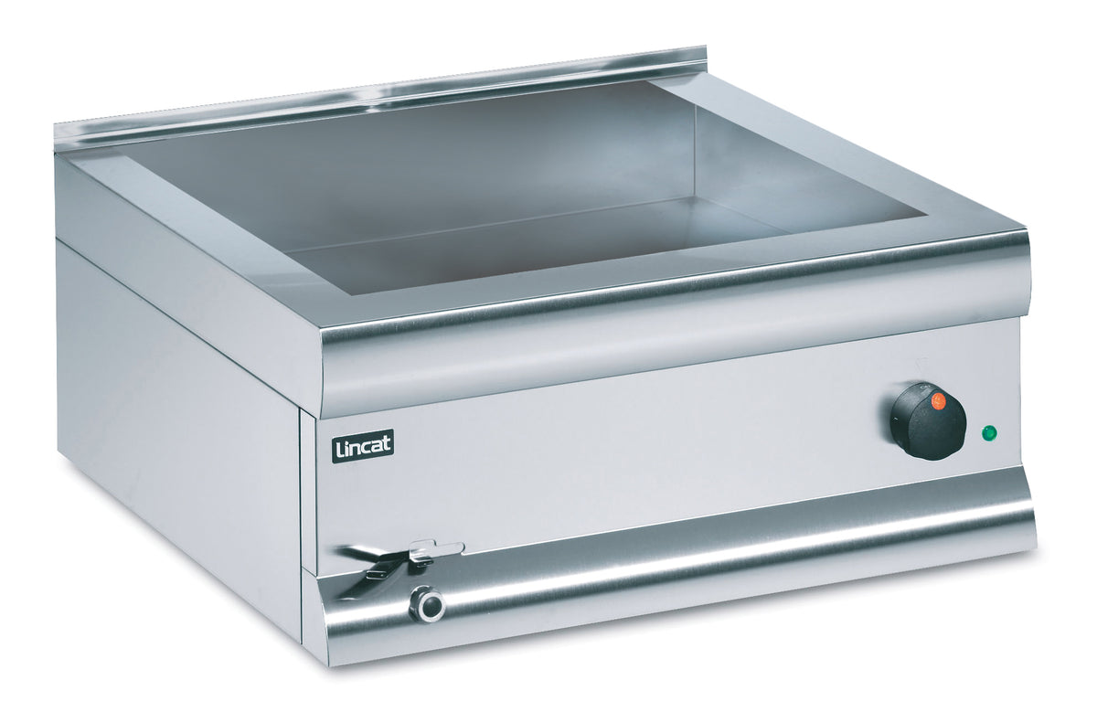 Lincat Silverlink 600 Electric Counter-top Bain Marie - Wet Heat - Gastronorms - Base only - W 600 mm - 2.0 kW