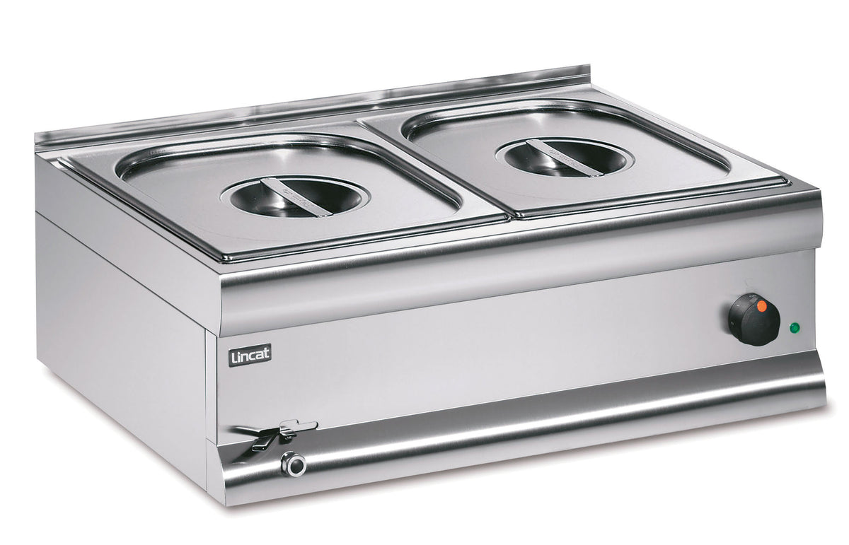 Lincat Silverlink 600 Electric Counter-top Bain Marie - Wet Heat - Gastronorms - Base + Dish Pack - W 750 mm - 2.0 kW