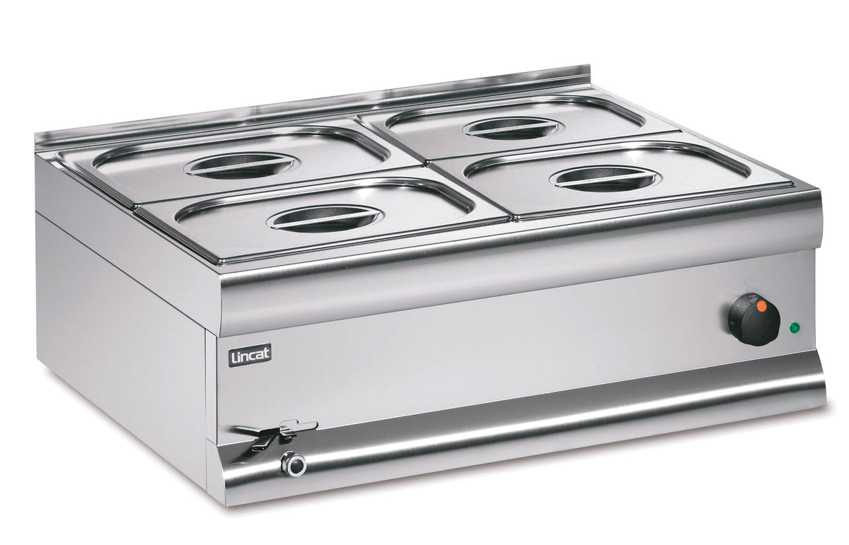 Lincat Silverlink 600 Electric Counter-top Bain Marie - Wet Heat - Gastronorms - Base + Dish Pack - W 750 mm - 2.0 kW