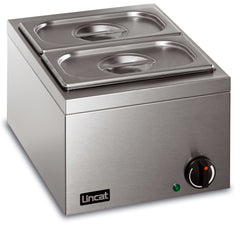 Lincat Lynx 400 Electric Counter-top Bain Marie - Wet Heat - inc. 2 x 1/4 GN Dishes - W 285 mm - 0.25 kW