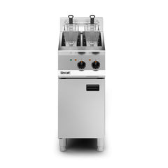 Lincat Opus 800 Electric Free-standing Twin Tank Fryer - 2 Baskets - W 400 mm - 14.0 kW