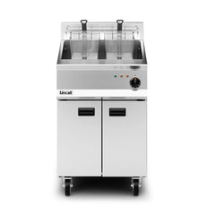 Lincat Opus 800 Electric Free-standing Single Tank Fryer - 2 Baskets - W 600 mm - 22.0 kW