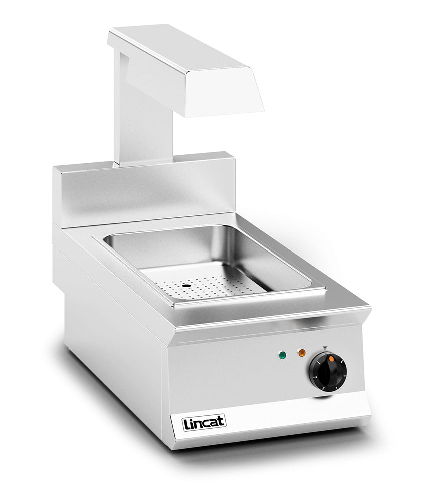 Lincat Opus 800 Electric Counter-top Chip Scuttle - W 400 mm - 1.5 kW