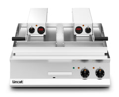 Lincat Opus 800 Electric Counter-top Clam Griddle - Flat Upper Plate - W 800 mm - 17.2 kW