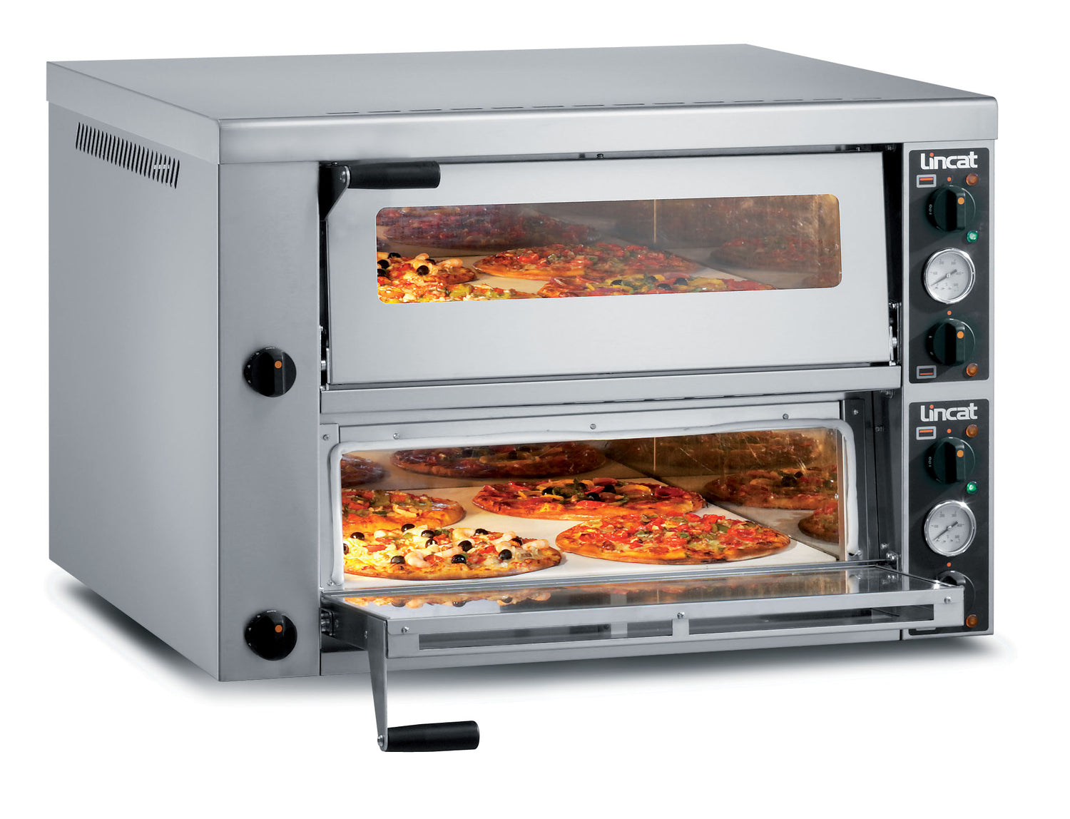 Lincat Electric Counter-top Pizza Oven - Twin-Deck - W 966 mm - 8.4 kW