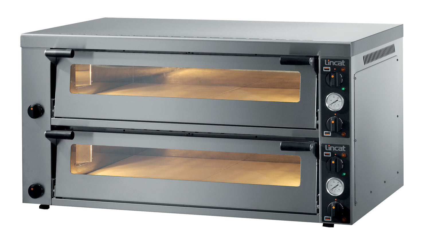 Lincat Electric Counter-top Pizza Oven - Twin-Deck - W 1286 mm - 14.4 kW