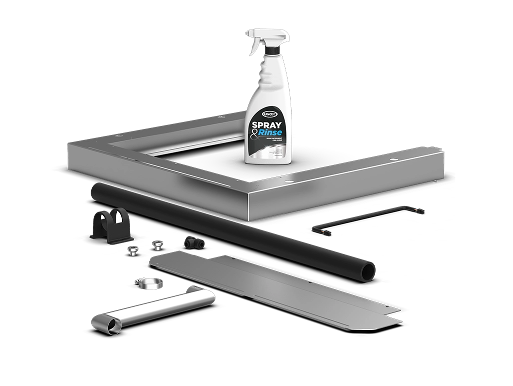 Double stack installation kit + SPRAY&Rinse