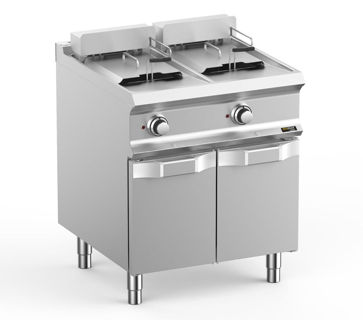 Hobart Ecomax HEFRBE77A 2 x 12 Litres Double Well Fryer