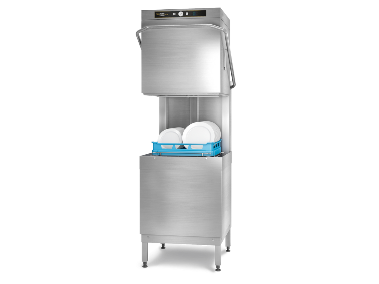Hobart Ecomax Plus H615S Hood Dishwasher (In-Built Softener)