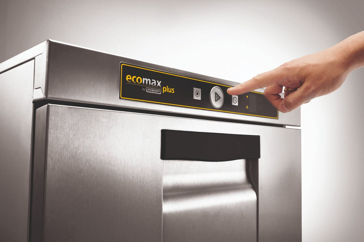 Hobart Ecomax Plus F515S Undercounter Dishwasher (In-Built Softener)