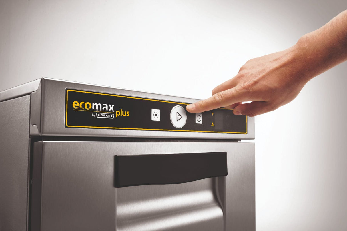 Hobart Ecomax Plus G415S Glasswasher (In-Built Softener)