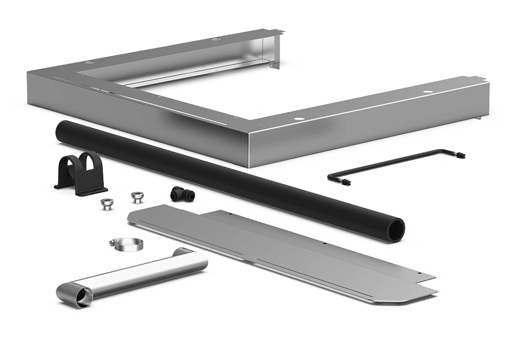XWKQT-00HS-E - Double Stack Installation Kit for 460x330 Ovens